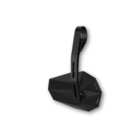 Lenkerendenspiegel Highsider Pro Stealth-X6, Schwarz, E-geprüft, Ø 22-30 mm