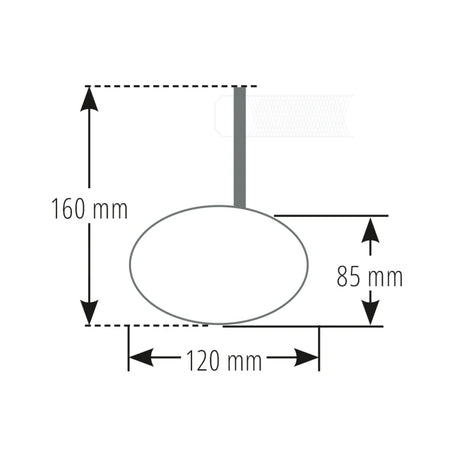 Lenkerendenspiegel Highsider Pro Ferrara 2 Evo, Schwarz, E-geprüft, Ø 12-22 mm
