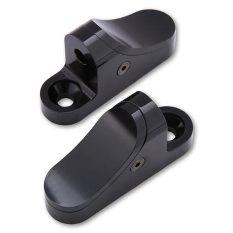 Spiegeladapter-Set für Verkleidungsspiegel Highsider Pro lang, Schwarz, 60x18 mm