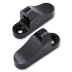 Spiegeladapter-Set für Verkleidungsspiegel Highsider Pro lang, Schwarz, 60x18 mm