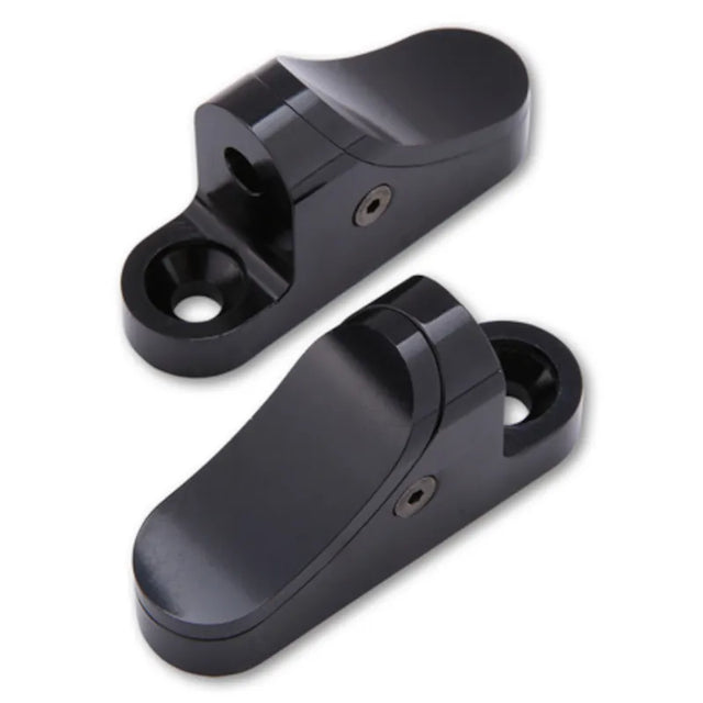 Spiegeladapter-Set für Verkleidungsspiegel Highsider Pro lang, Schwarz, 60x18 mm