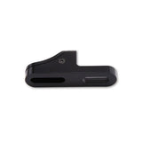 Spiegeladapter-Set für Verkleidungsspiegel Highsider Pro lang, Schwarz, 76x18 mm