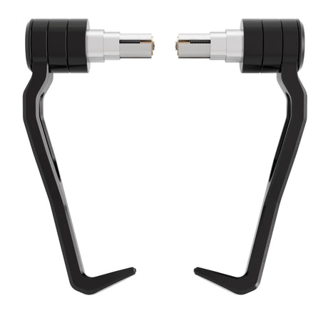 Hebelschützer Paar Highsider Pro, Alu, Schwarz, Klemmbereich 12-22 mm