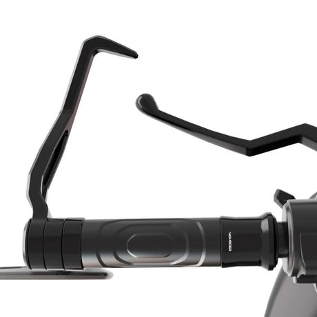 Hebelschützer Paar Highsider Pro, Alu, Schwarz, Klemmbereich 12-22 mm