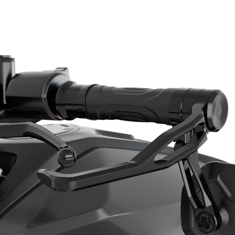 Hebelschützer Paar Highsider Pro, Alu, Schwarz, Klemmbereich 12-22 mm