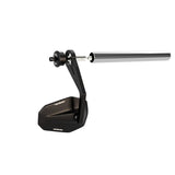 Lenkerenden Highsider Curve mit Spiegelaufnahme, Schwarz, Klemmung 12-22 mm