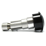 Lenkerenden Highsider Montana Dot mit Spiegelaufnahme, Schwarz, Klemmung 12-22mm