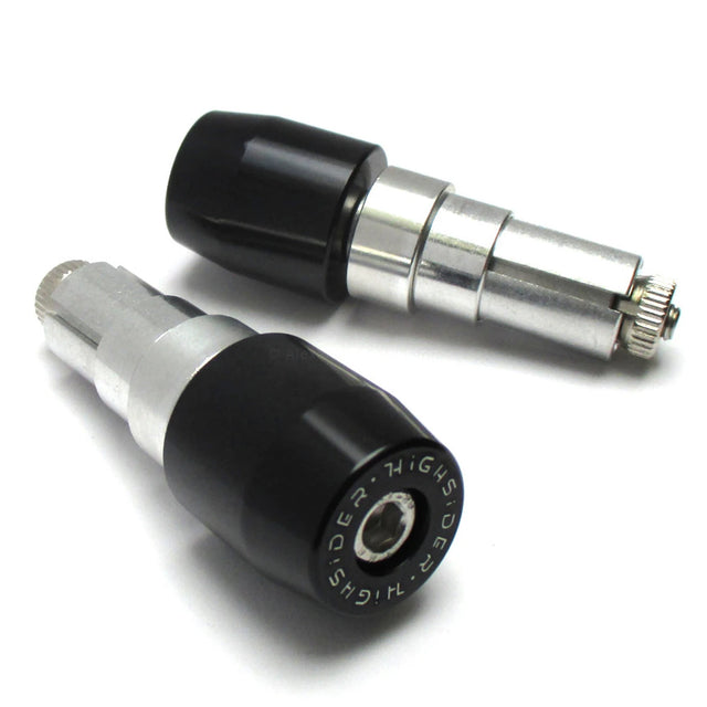 Lenkergewichte HIGHSIDER EVO, Schwarz, Klemmbereich 12-22 mm