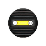 Lenkerenden Highsider Pro Wave mit Spiegelaufnahme, Gold, Klemmbereich 12-22 mm