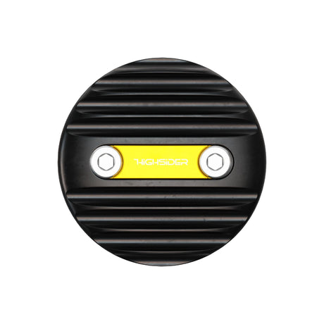 Lenkerenden Highsider Pro Wave mit Spiegelaufnahme, Gold, Klemmbereich 12-22 mm