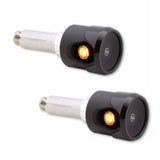 LED-Lenkerendenblinker Highsider Pro Akron-Flash, Schwarz, Getönt, E-geprüft