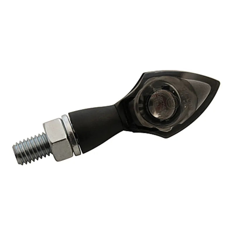 LED-Blinker Highsider Pro Pen Head, Schwarz, Glas Getönt, E-geprüft
