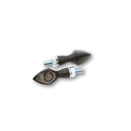 LED-Blinker Highsider Pro Pen Head, Schwarz, Glas Getönt, E-geprüft