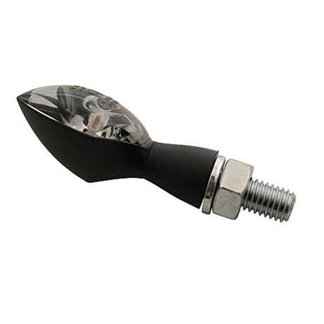 LED-Blinker Paar Highsider Pro Pen Head schwarz, Getönt, M8, E-geprüft, 12V/5W