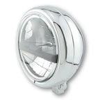 LED-Scheinwerfer 5 3/4 Zoll Highsider Pro Pecos Typ 5, Chrom, Unten