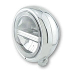 LED-Scheinwerfer 5 3/4 Zoll Highsider Pro Pecos Typ 6, Chrom, Unten