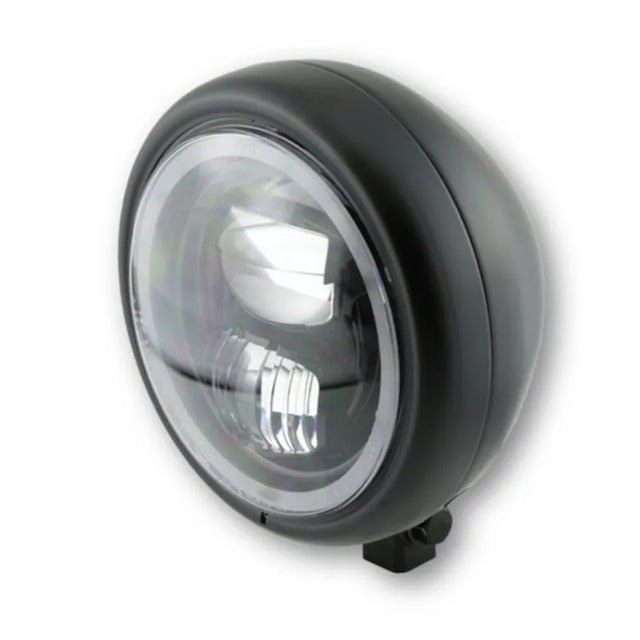 LED-Scheinwerfer 5 3/4 Zoll Highsider Pro Pecos Typ 7, Mattschwarz, Unten