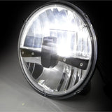 LED Hauptscheinwerfer-Einsatz 7 Zoll Highsider Pro Typ 3, Getönt Klar, E-geprüft