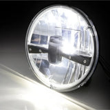 LED Hauptscheinwerfer-Einsatz 7 Zoll Highsider Pro Typ 3, Getönt Klar, E-geprüft