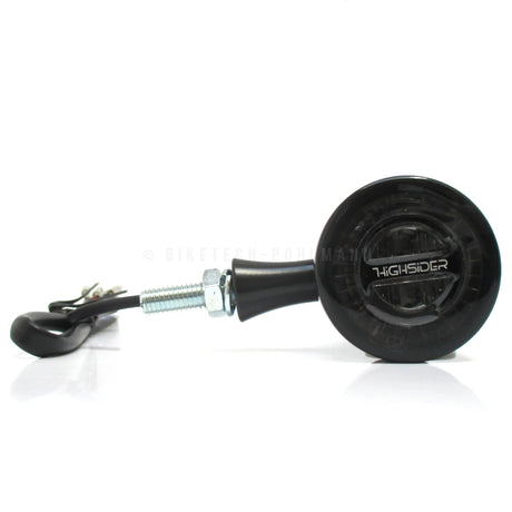 LED Blinker ROCKET BULLET mit Rücklicht und Bremslicht, schwarz