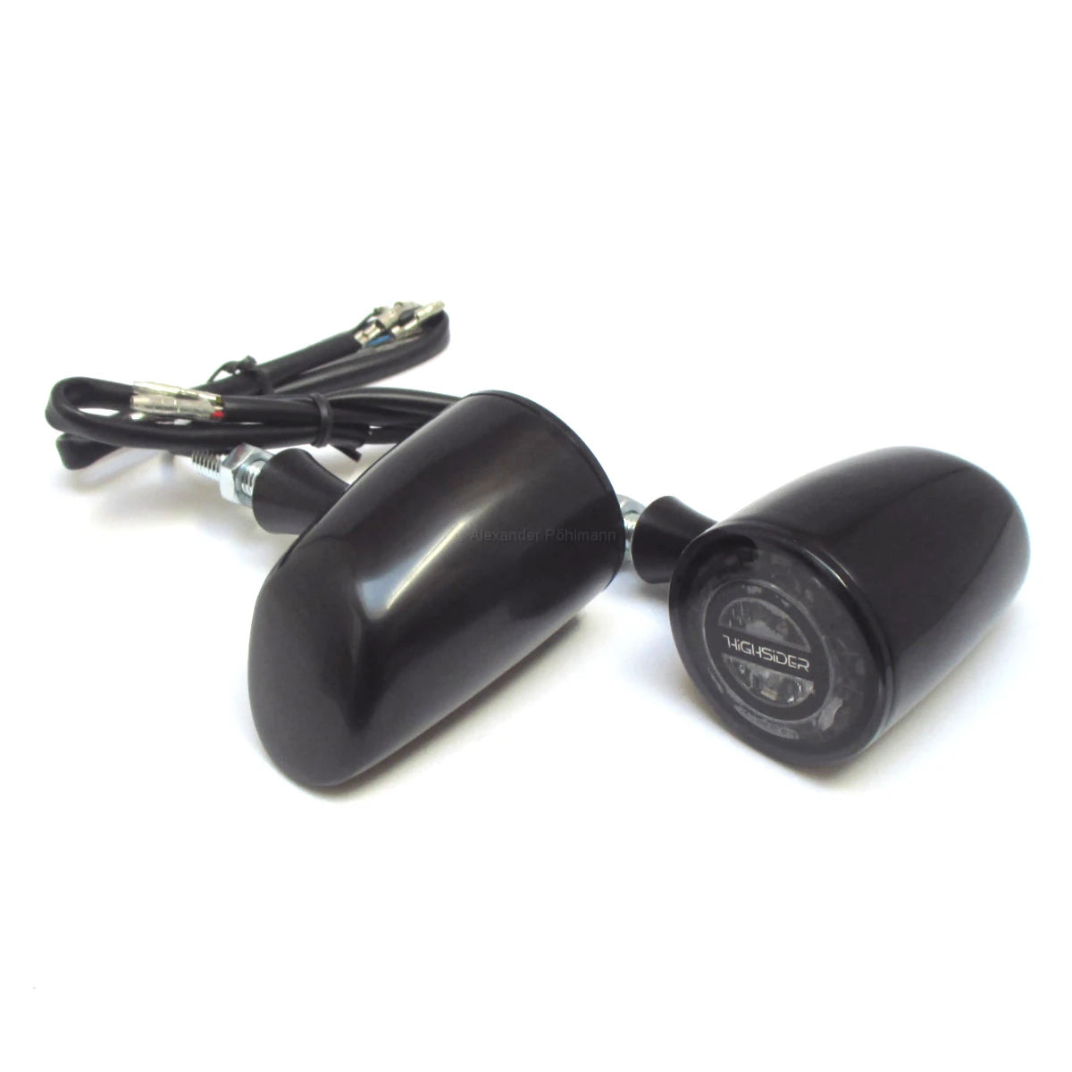LED-Blinker mit Rück- & Bremslicht Highsider Pro Rocket Classic 3in1, E-geprüft
