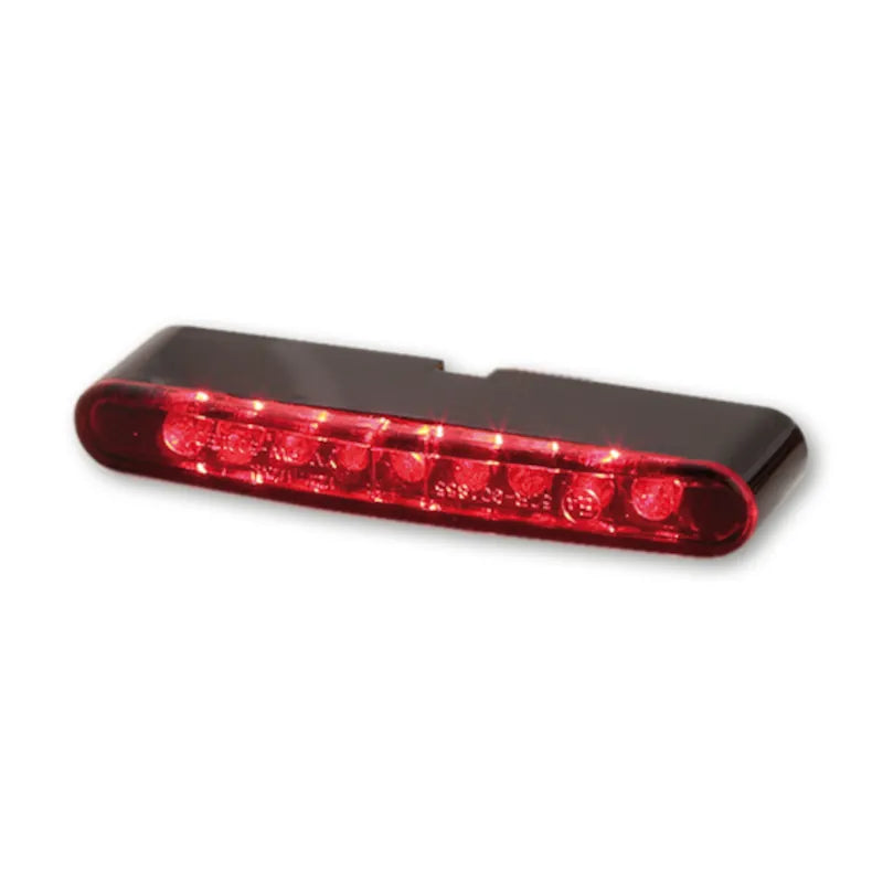 LED-Rücklicht Modul Highsider Pro Stripe, Glas Rot, E-geprüft, Breite 53,5 mm