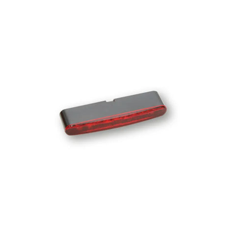 LED-Einbaurücklicht Stripe schwarz, Rot, 53,5x7 mm, E-geprüft, 12V/1W