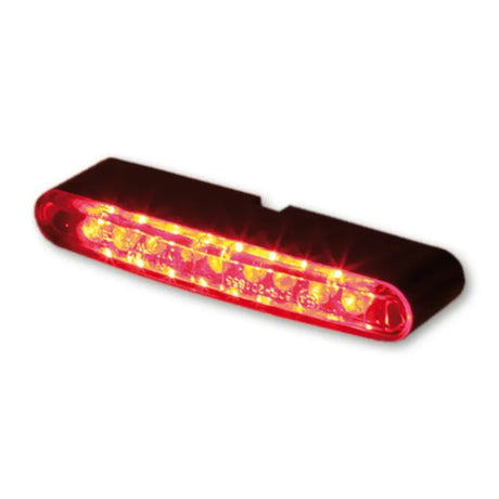 LED-Einbaurücklicht Stripe schwarz, Rot, 53,5x7 mm, E-geprüft, 12V/1W
