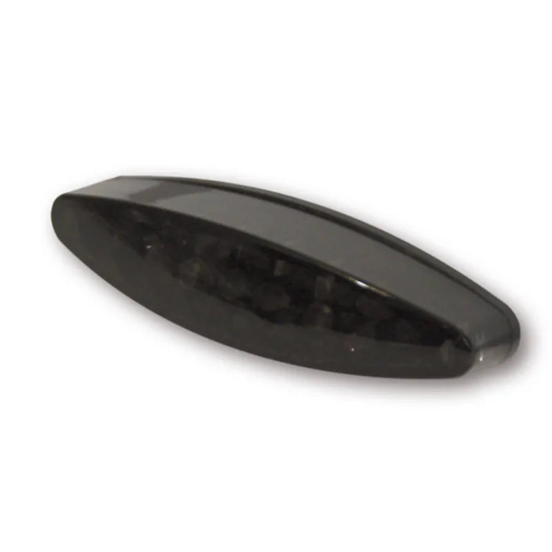 LED-Rücklicht Highsider Pro Little Number 1 mit Kennzeichenleuchte, Glas Getönt