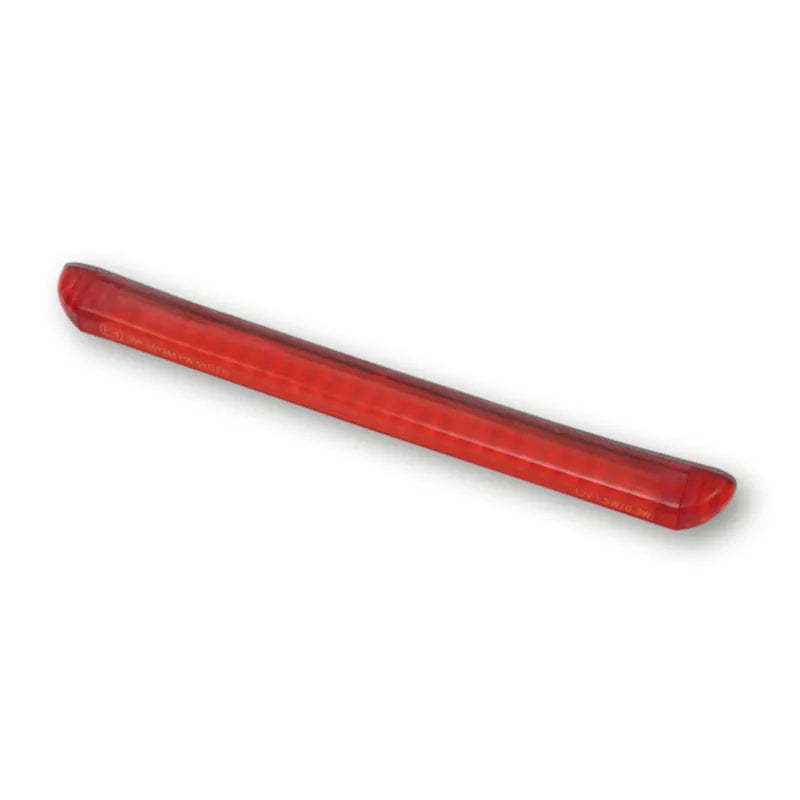 LED-Rücklicht Highsider Pro String, Schwarz, Glas Rot, E-geprüft, 126x9 mm
