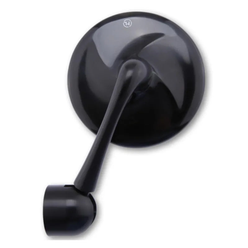 Lenkerendenspiegel Highsider Pro Classic, Schwarz, E-geprüft, Ø 12-22 mm