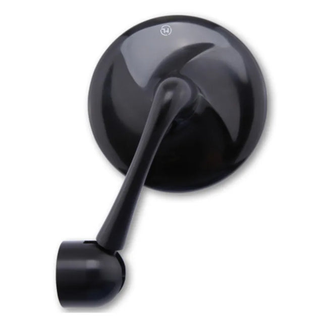Lenkerendenspiegel Highsider Pro Classic, Schwarz, E-geprüft, Ø 12-22 mm