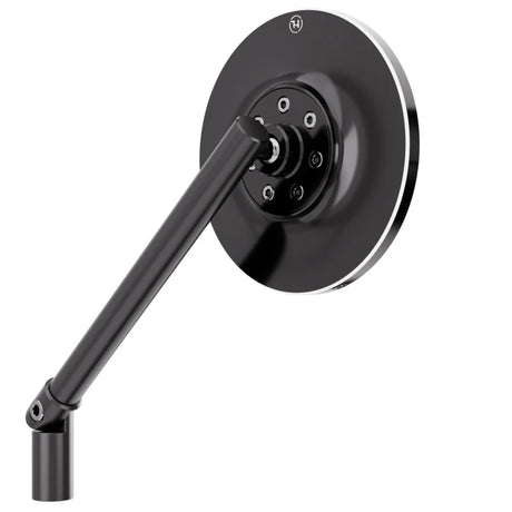 Lenkerspiegel Highsider Pro Conero, Schwarz, Aluminium, E-geprüft, M10 Gewinde