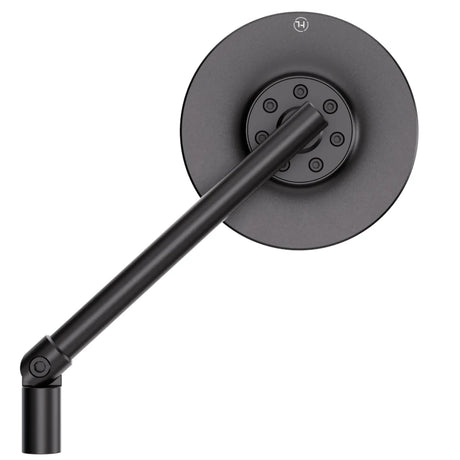 Lenkerspiegel Highsider Pro Conero Black Edition schwarz, E-geprüft, M10 Gewinde