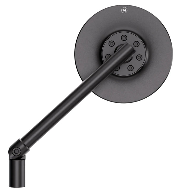 Lenkerspiegel Conero Black Edition schwarz, Aluminium, E-geprüft, M10x1.25