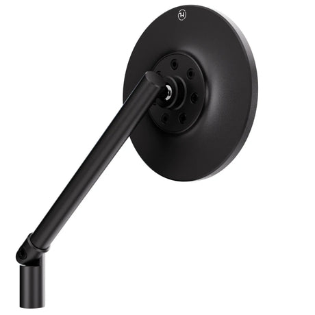 Lenkerspiegel Highsider Pro Conero Black Edition schwarz, E-geprüft, M10 Gewinde