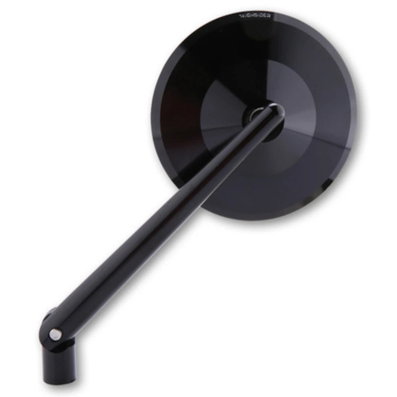 Lenkerspiegel HIGHSIDER MONTANA, schwarz, E-geprüft, M10 Gewinde