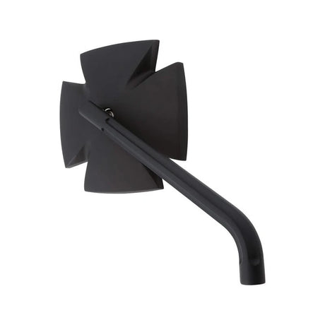 Lenkerspiegel Paar Highsider Pro Iron Cross, Schwarz, Aluminium, E-geprüft, M10
