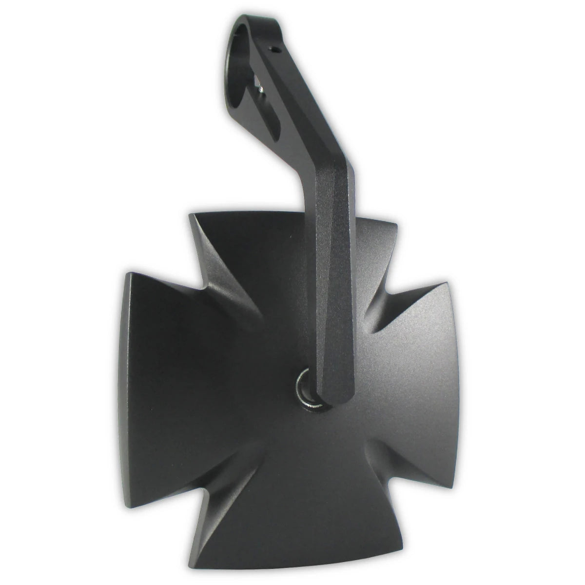 Lenkerendenspiegel Highsider Pro Iron Cross, Schwarz, E-geprüft, Ø 22-30 mm
