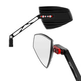 Lenkerspiegel Paar Highsider Pro Wave, Aluminium, E-geprüft, M10 Gewinde