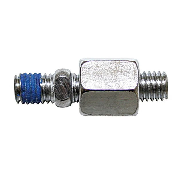Spiegeladapter Highsider Pro chrom, Oben M8x1,25 Rechts, Unten M8x1,25 Rechts