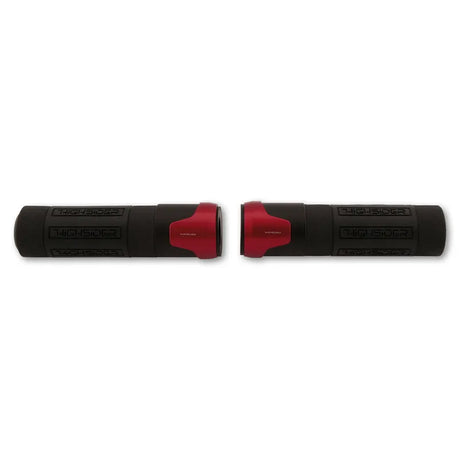Lenkergriffe HIGHSIDER AKRON rot, 7/8 Zoll (22,2 mm), 132 mm