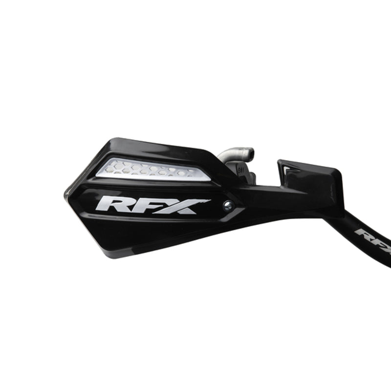 Handprotektoren Satz RFX Serie 1 schwarz, Universal, inkl. Montagesatz