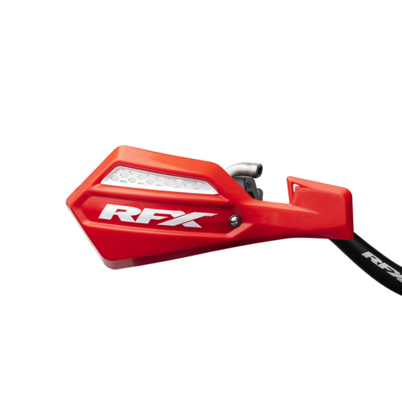 Handprotektoren Satz RFX Serie 1 rot, Universal, inkl. Montagesatz