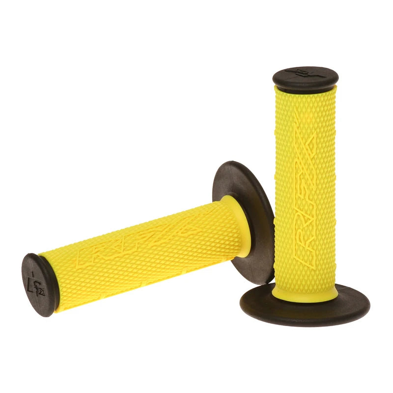 Lenkergriffe RFX Pro Dual Density Half Waffle Gelb für 22 mm MX Lenker
