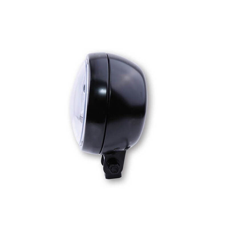 LED-Scheinwerfer 4 3/4 Zoll Highsider Pro Flat Typ 9, Schwarz, Unten, E-geprüft