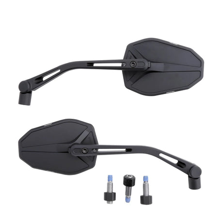 Lenkerspiegel Paar Highsider Pro Victory-Slim schwarz, Aluminium, E-geprüft, M10