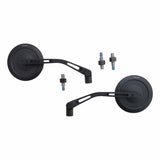 Lenkerspiegel Paar Highsider Pro Montana-Slim, Schwarz, Alu, E-geprüft, M10