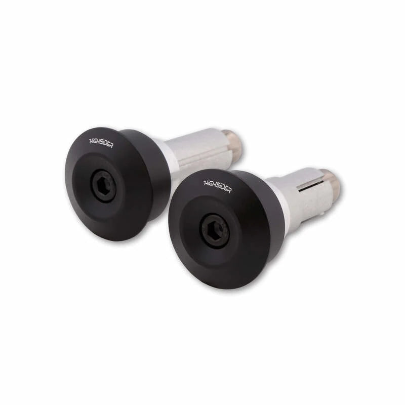 Lenkerenden Highsider Montana Dot-Blast mit Spiegelaufnahme, Klemmung 12-22 mm