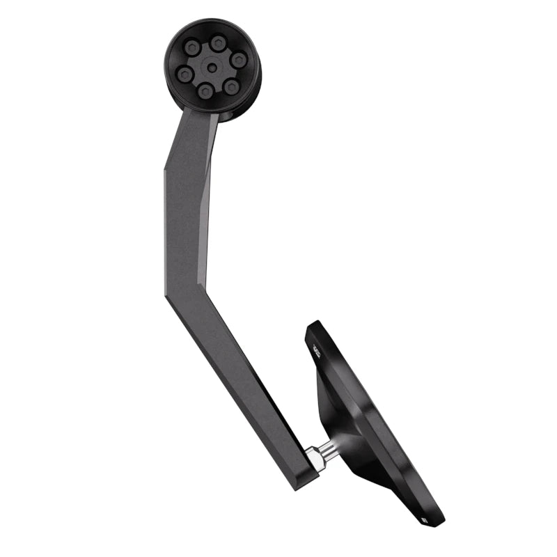 Lenkerendenspiegel mit LED Blinker Highsider Pro Victory-Rim, Schwarz, E-geprüft